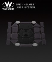 EPIC Combat Helmet Liner System Black